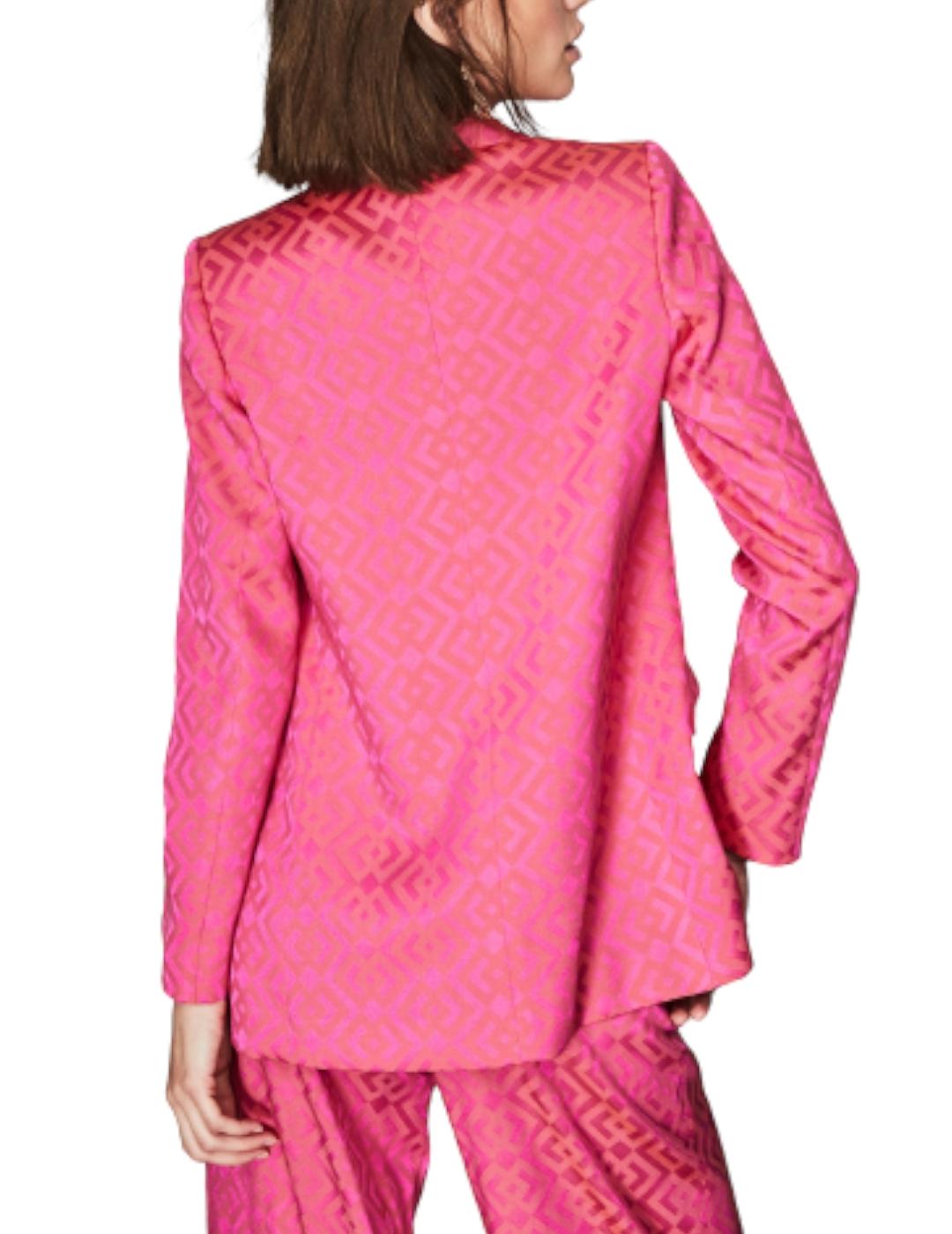 Blazer &me Unlimited Satinada Fucsia
