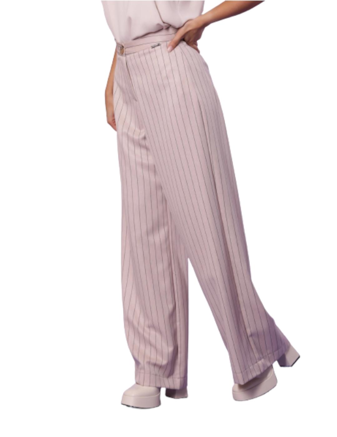 Pantalón Mimi-Muà Raya Diplomática Beige