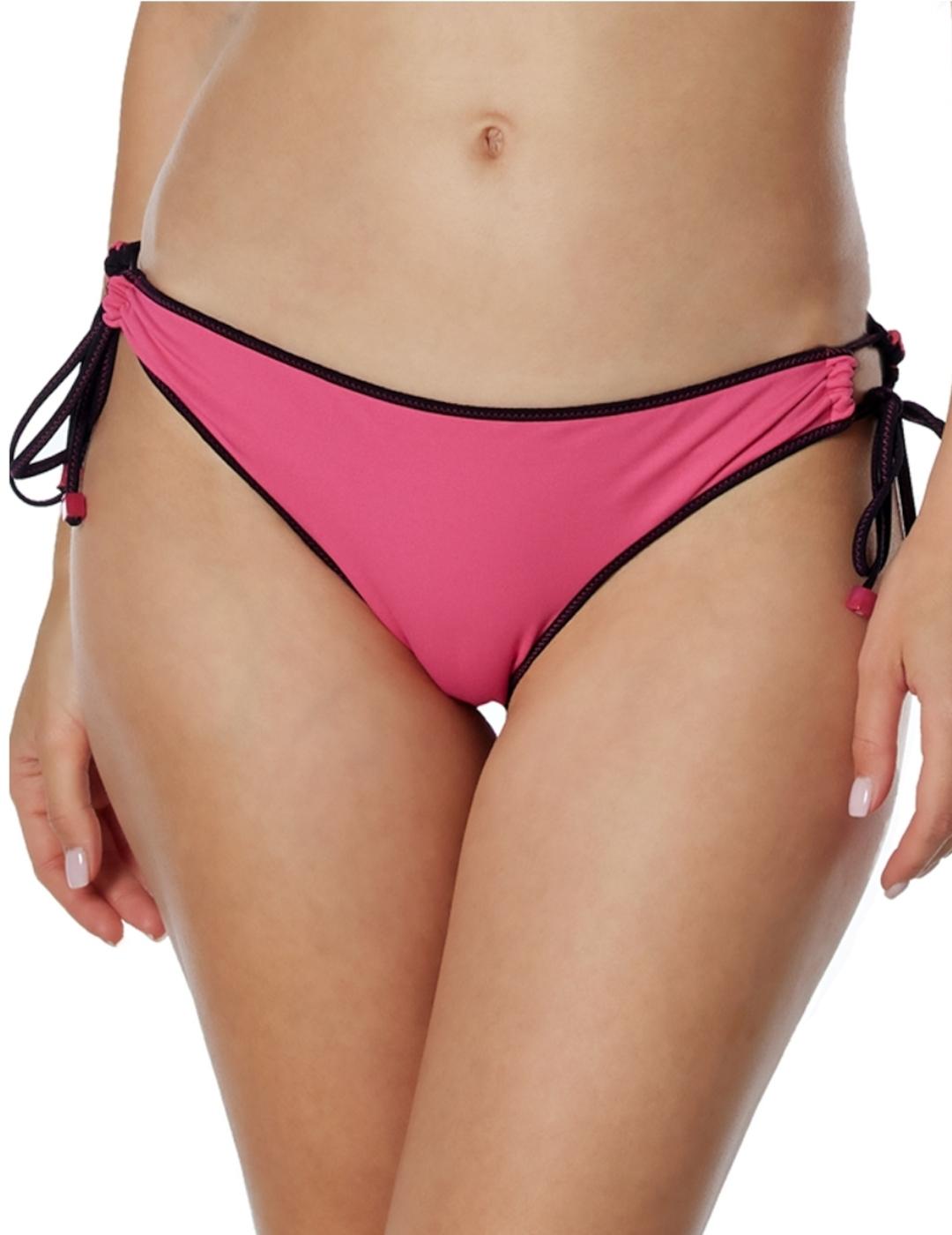 Bikini Red Point Anais Cortina Reversible Fucsia