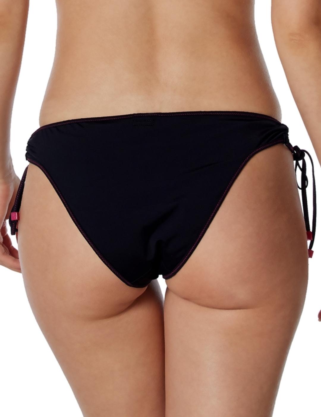 Bikini Red Point Anais Cortina Reversible Fucsia