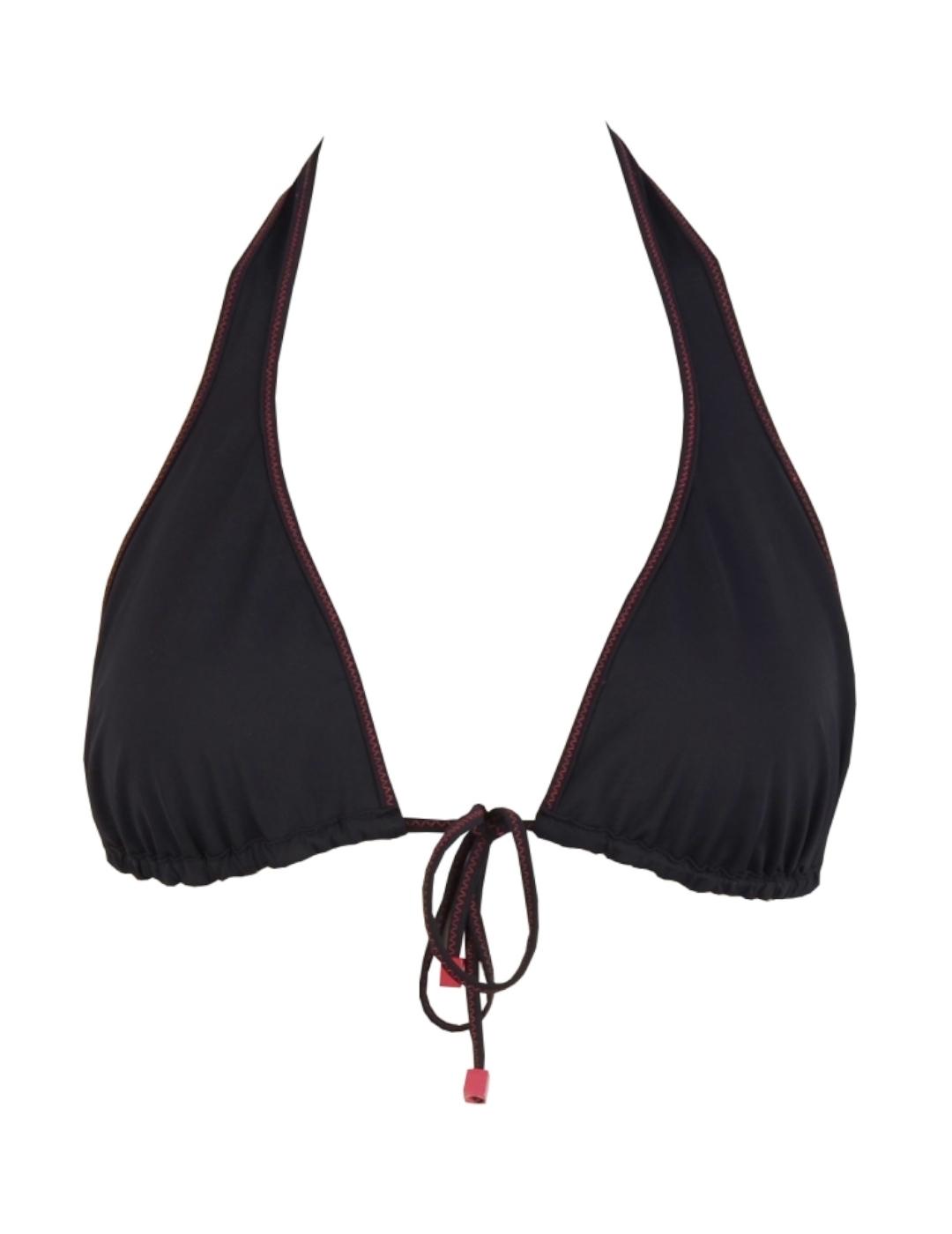 Bikini Red Point Anais Cortina Reversible Fucsia