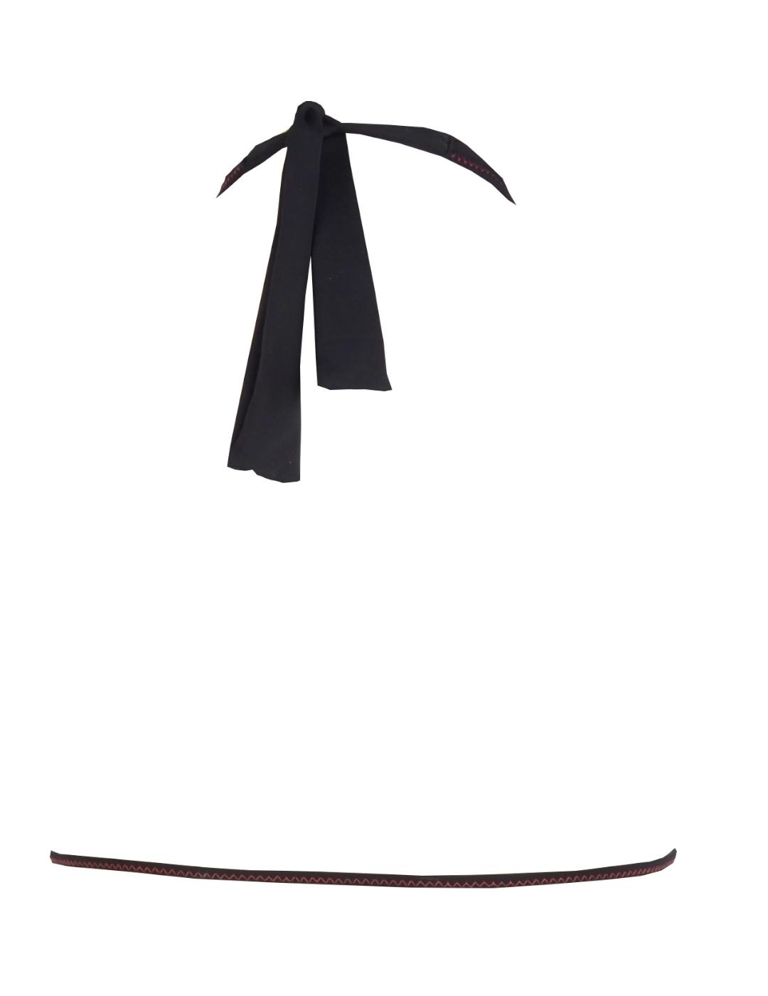 Bikini Red Point Anais Cortina Reversible Fucsia