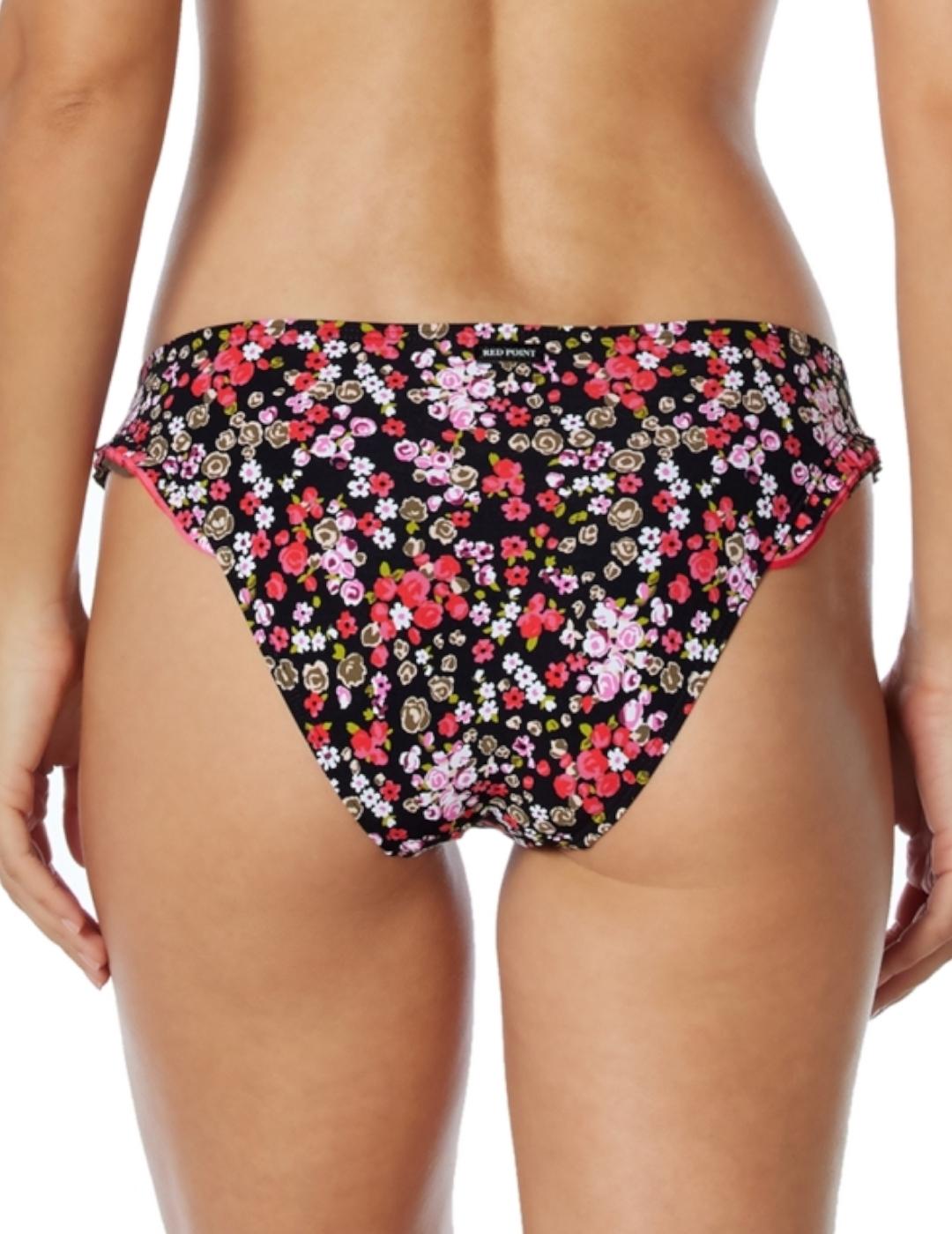 Bikini Red Point Fara Cortina Foam Negro