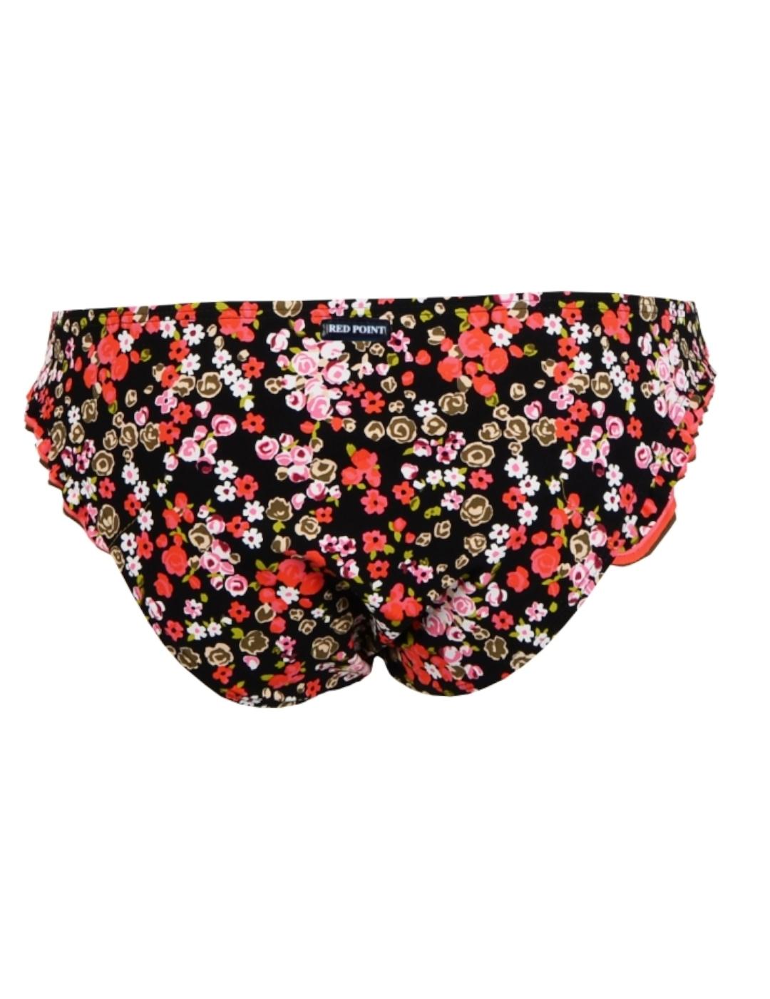 Bikini Red Point Fara Cortina Foam Negro