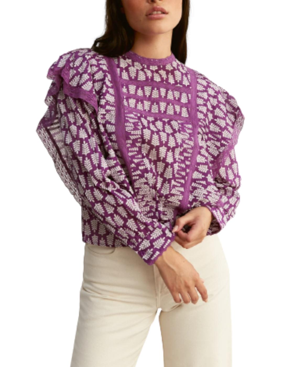 Blusa NTB Violeta Morado