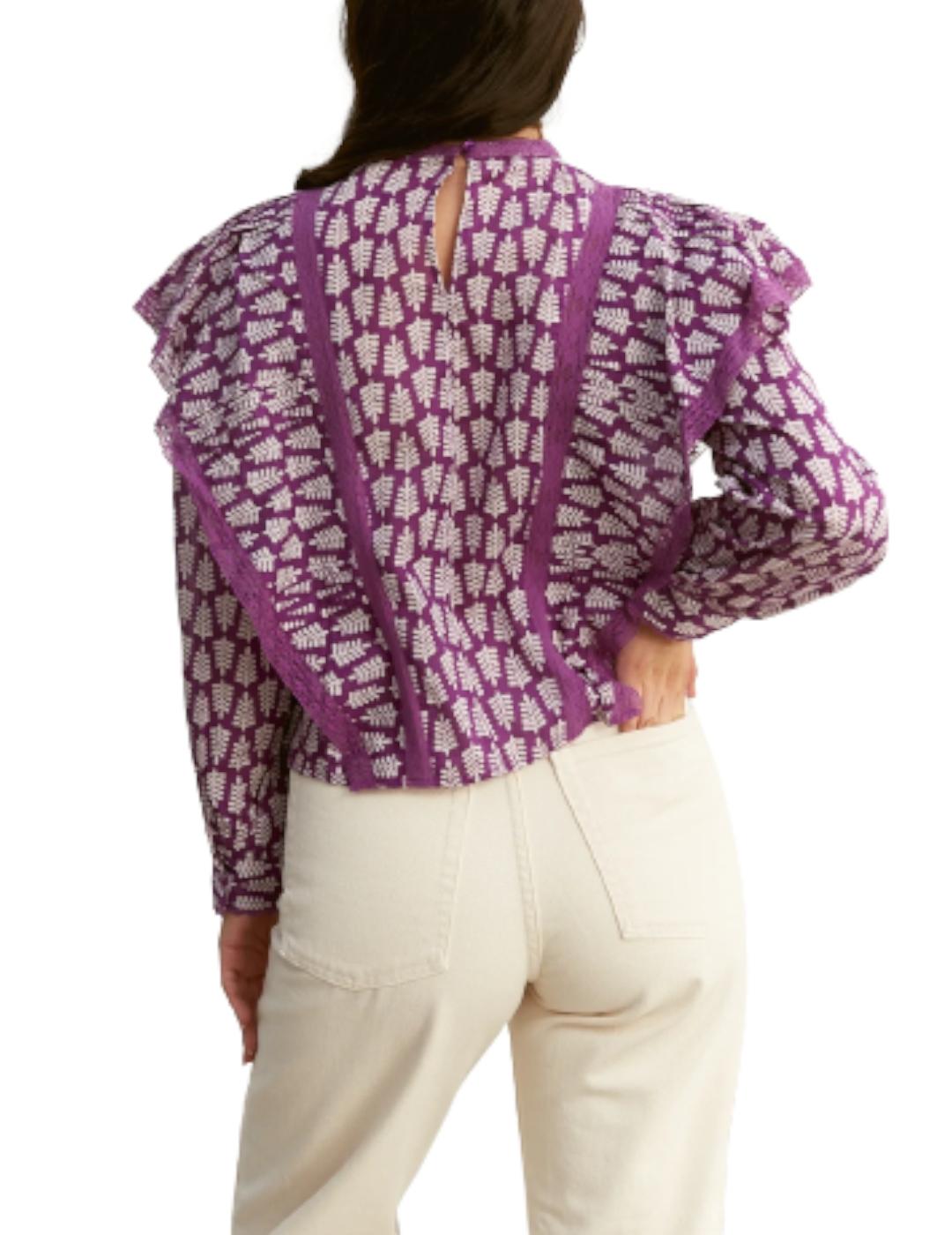 Blusa NTB Violeta Morado