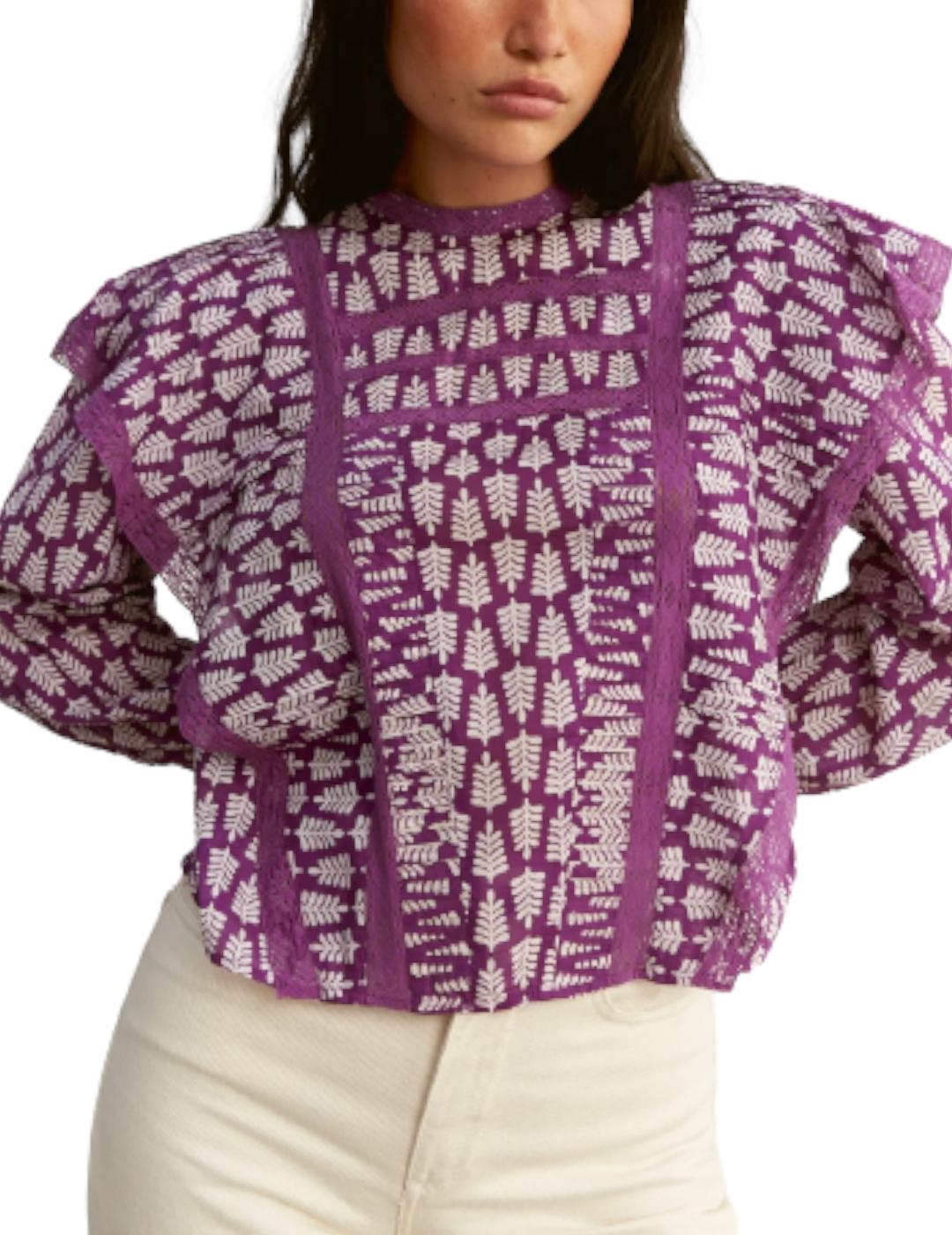 Blusa NTB Violeta Morado