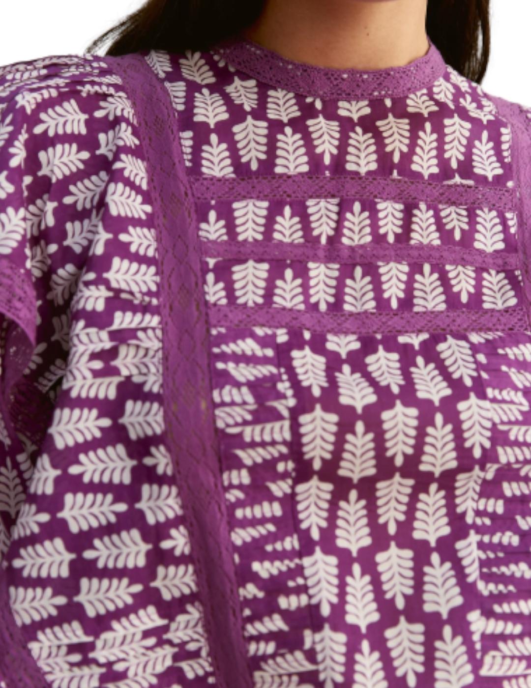 Blusa NTB Violeta Morado