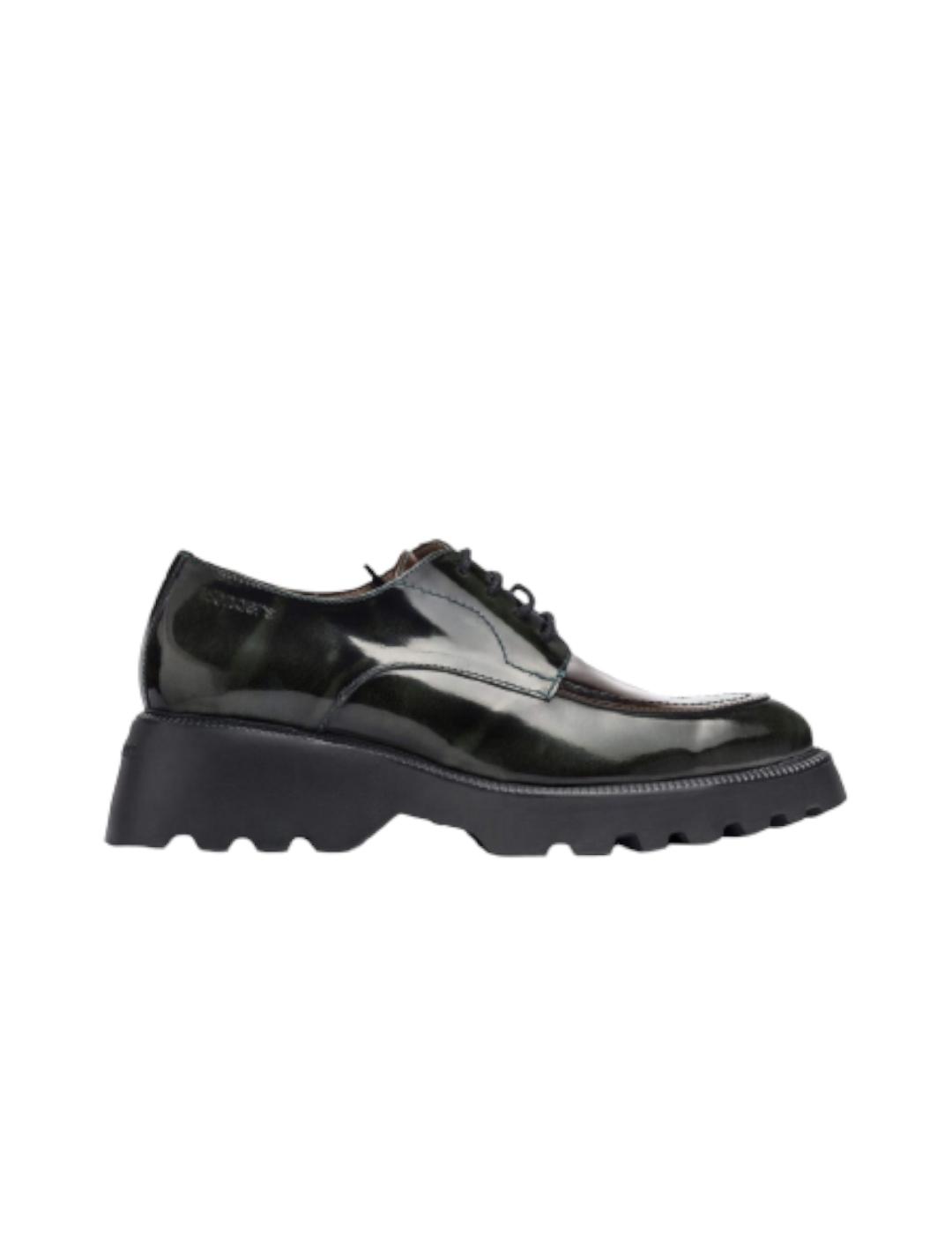 Zapato Wonders Blucher Portobello Negro