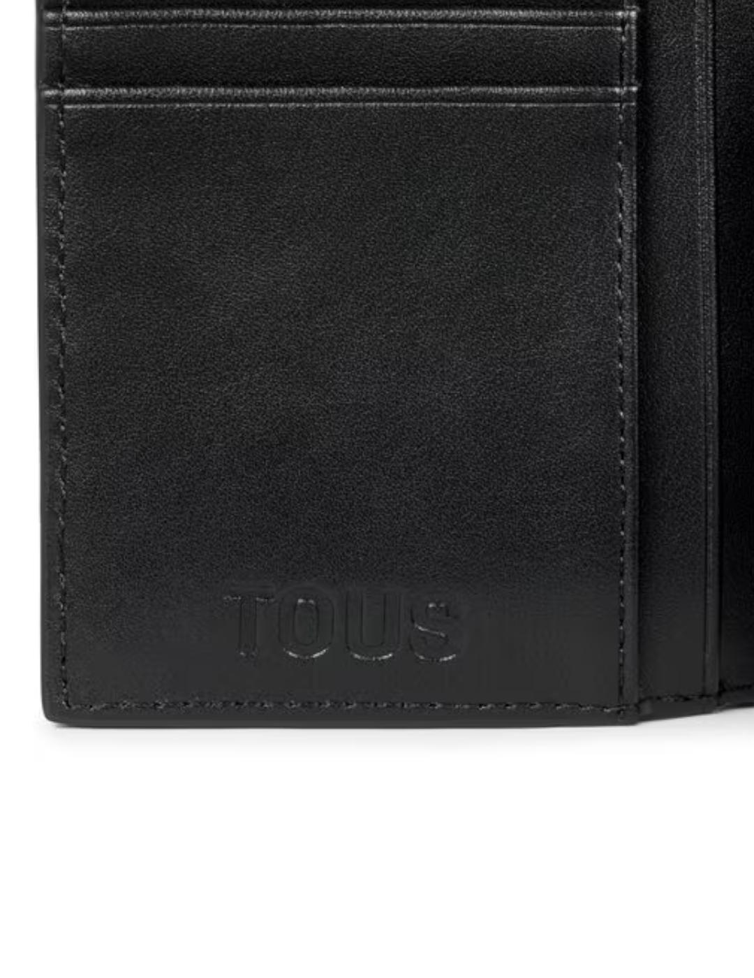 Billetera Tous Pequeña Kaos Icon Negro-Multi