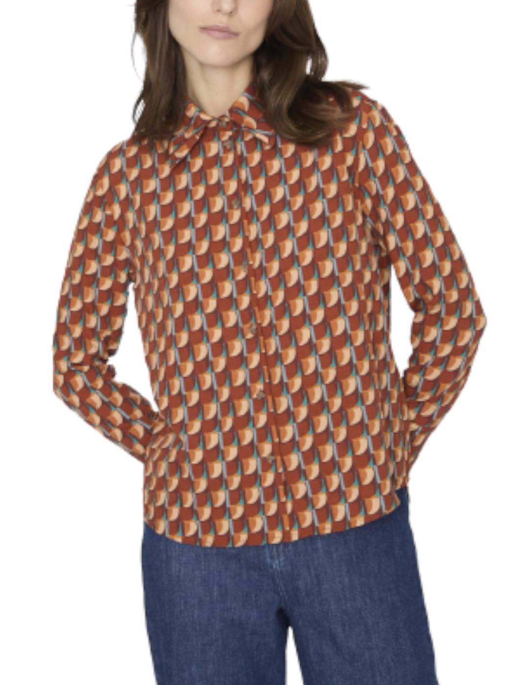 Camisa Designers Society Rolas Granate