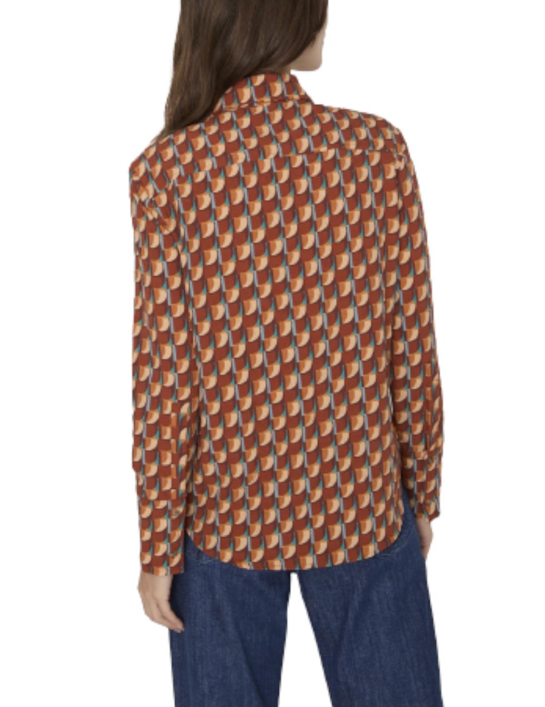 Camisa Designers Society Rolas Granate