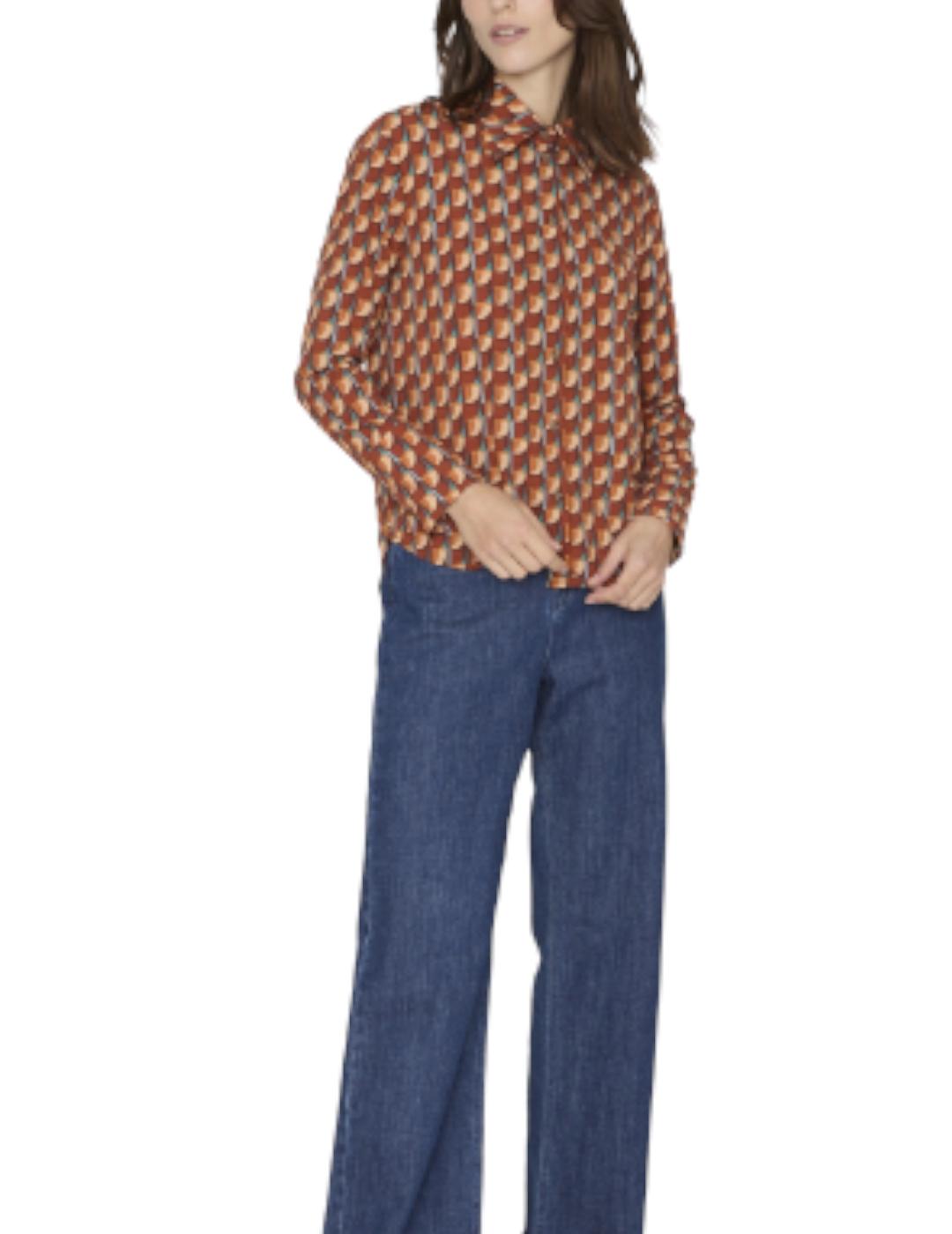 Camisa Designers Society Rolas Granate