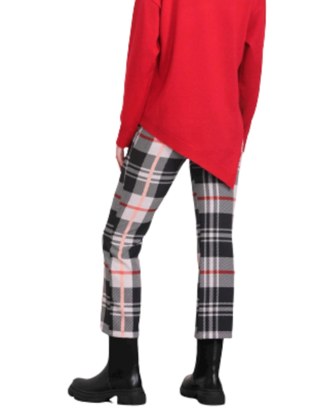 Pantalón Mimi-Muà Cuadros Negro