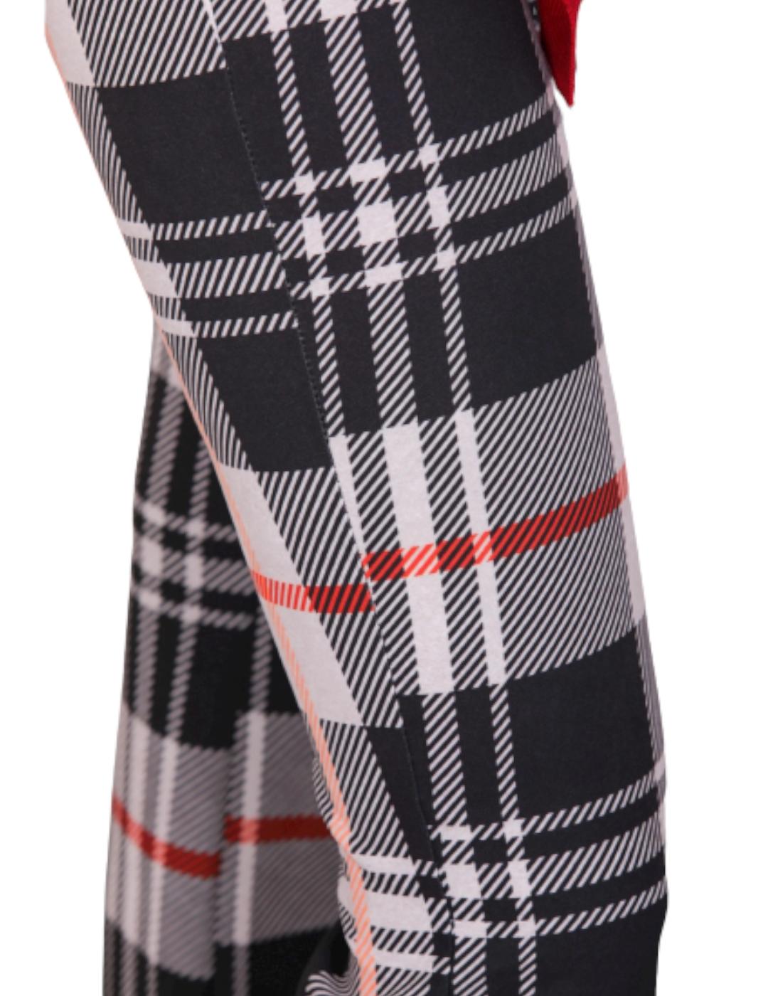 Pantalón Mimi-Muà Cuadros Negro