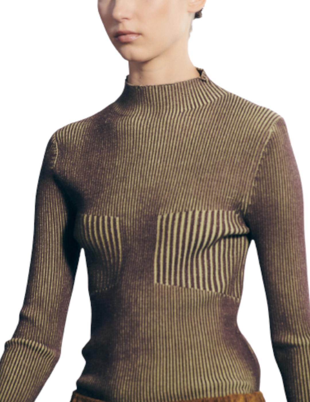 Jersey Sita Murt Punto Marrón