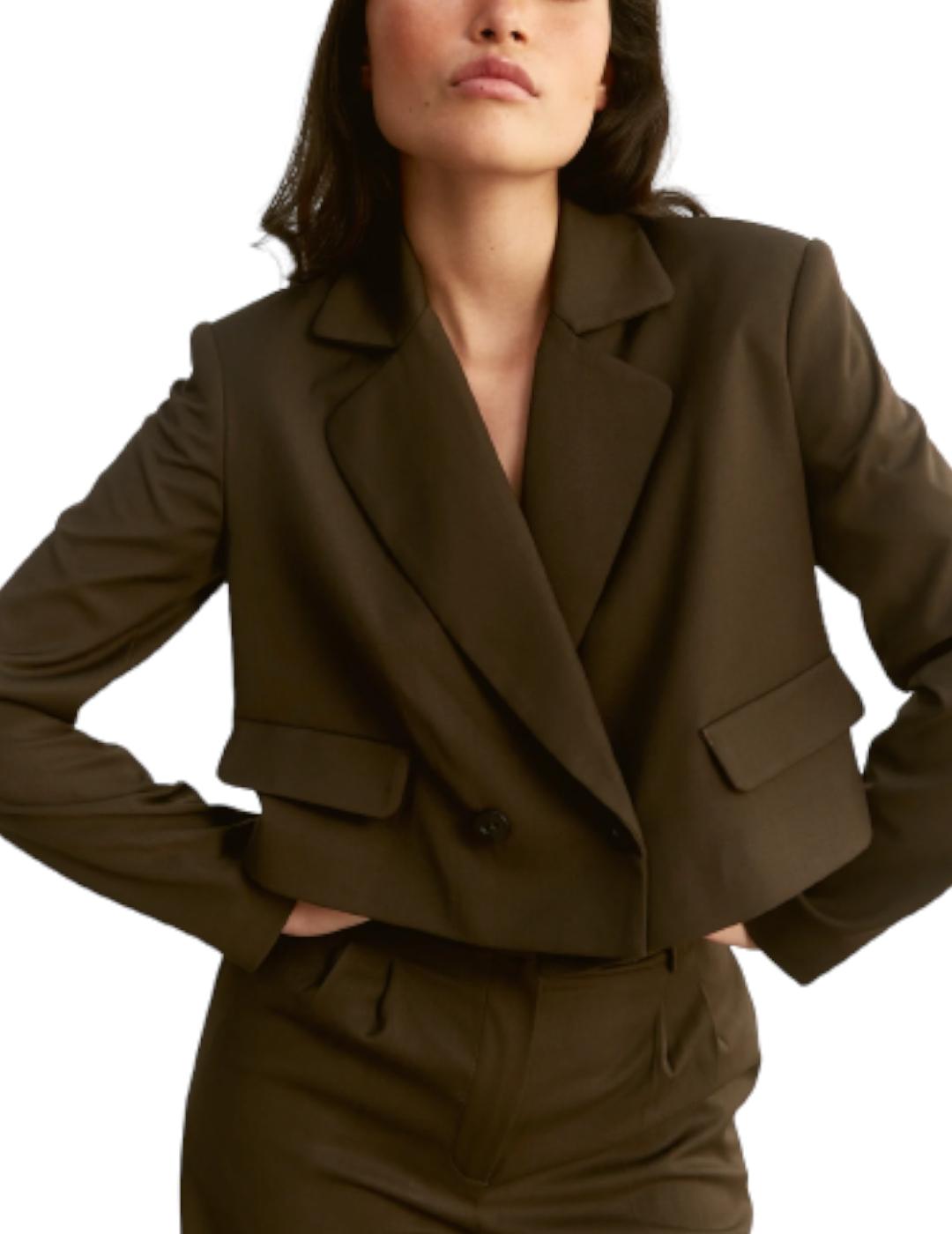 Chaqueta NTB Corta Jimena Marrón