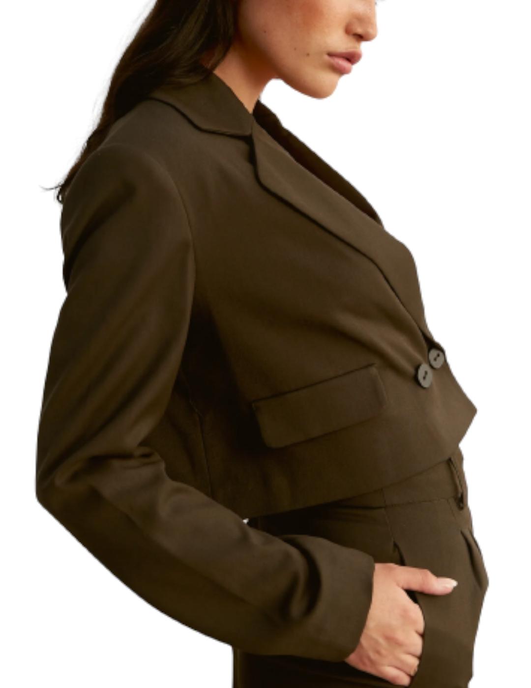 Chaqueta NTB Corta Jimena Marrón