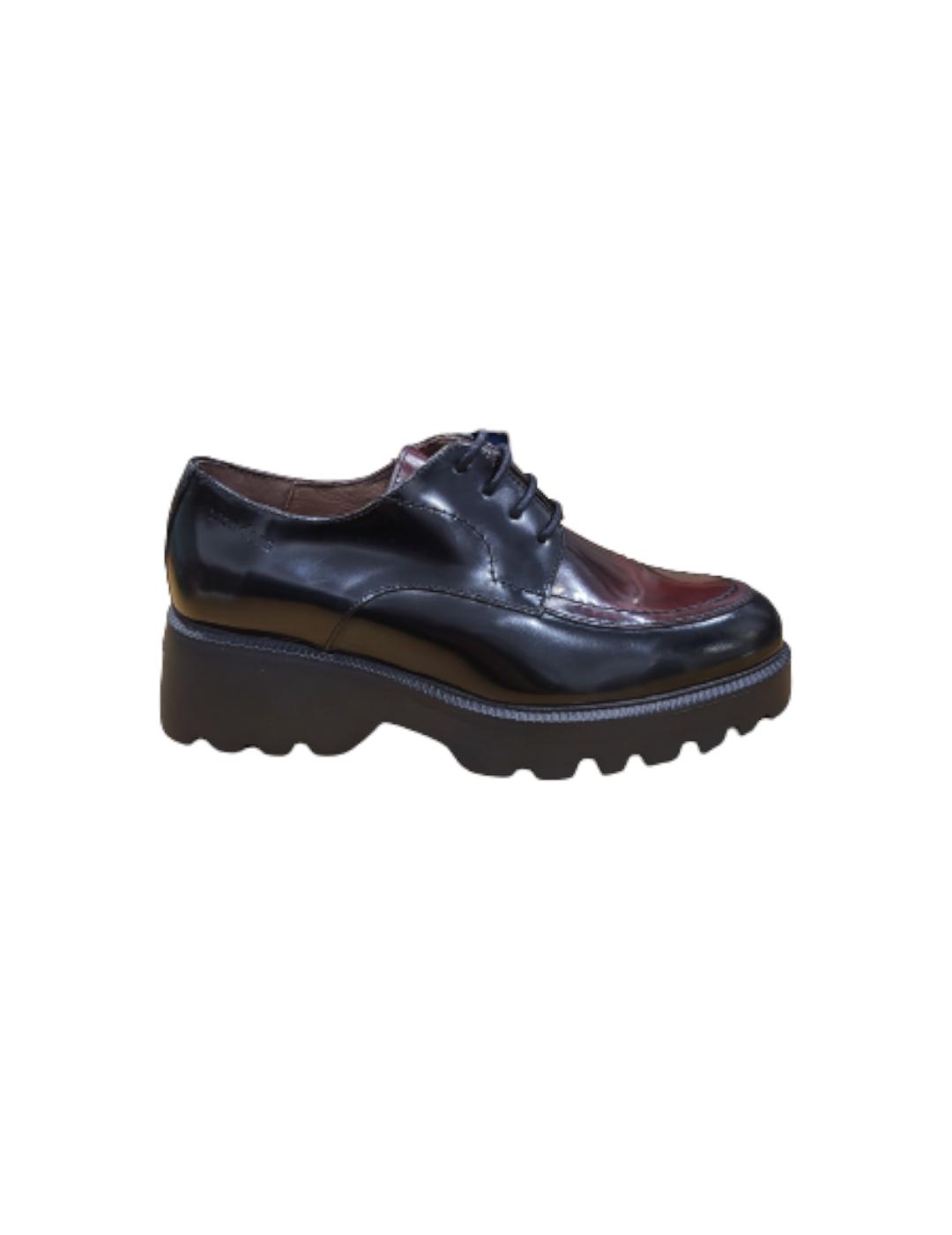 Zapato Wonders Blucher Portobello Burdeos