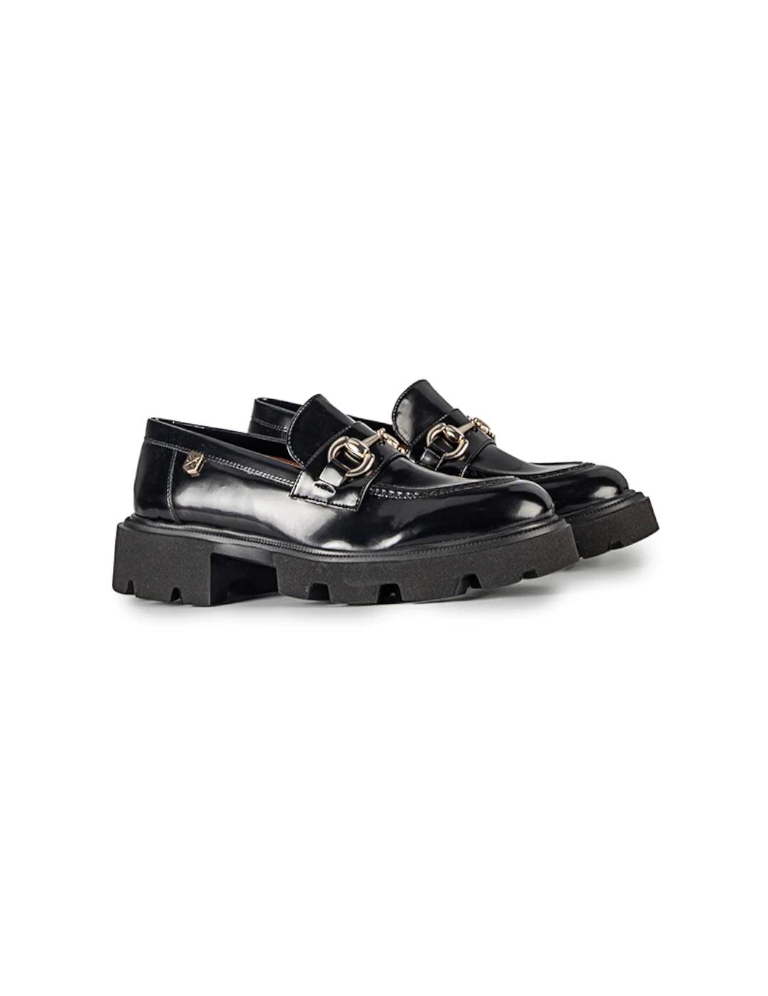 Mocasín Popa Zintia Antik Negro