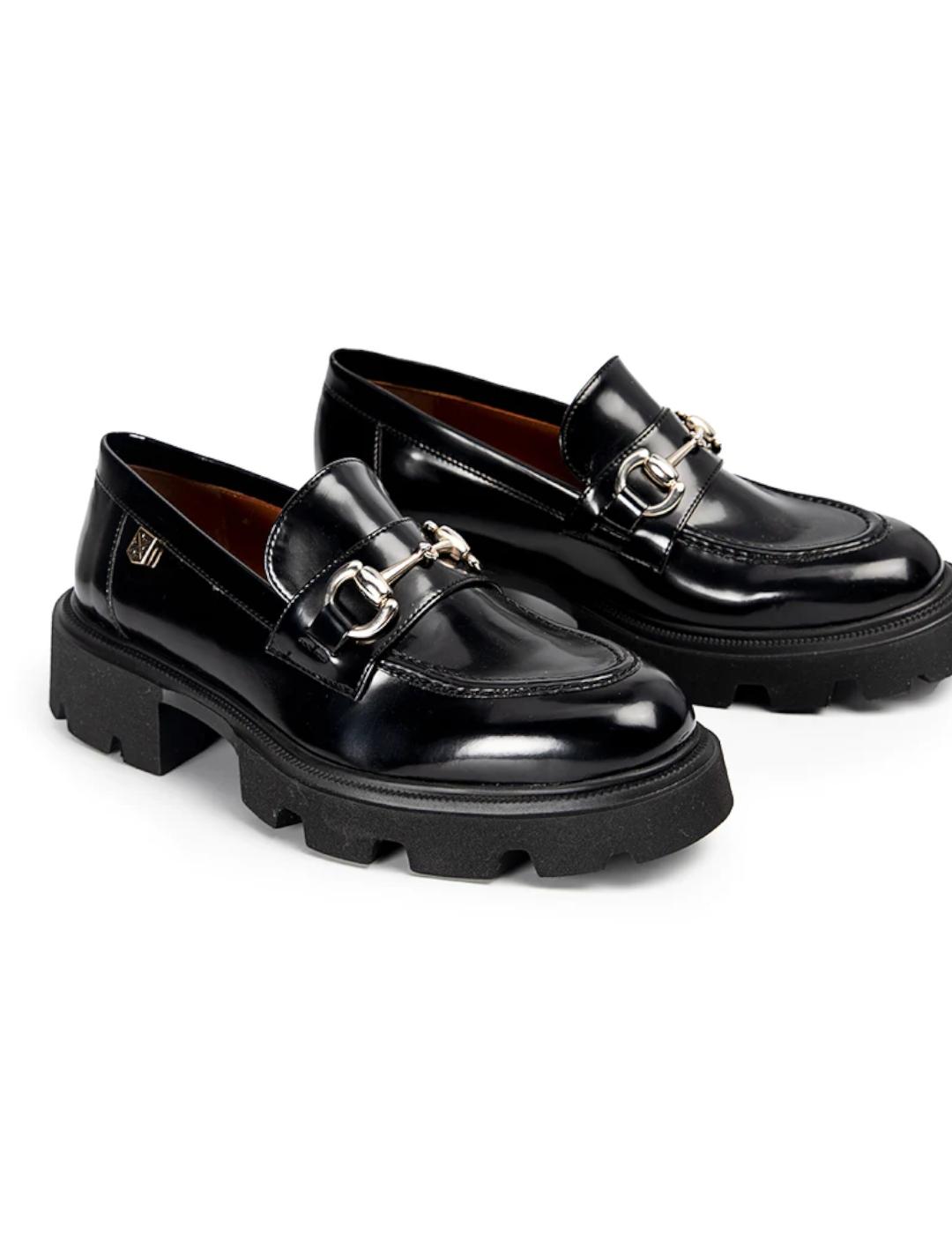 Mocasín Popa Zintia Antik Negro