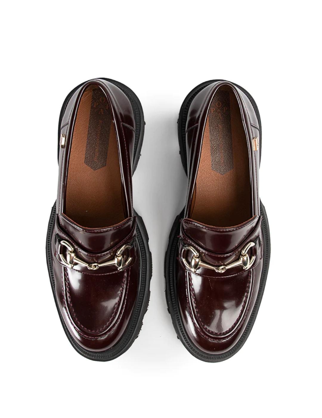 Mocasín Popa Zintia Antik Burdeos