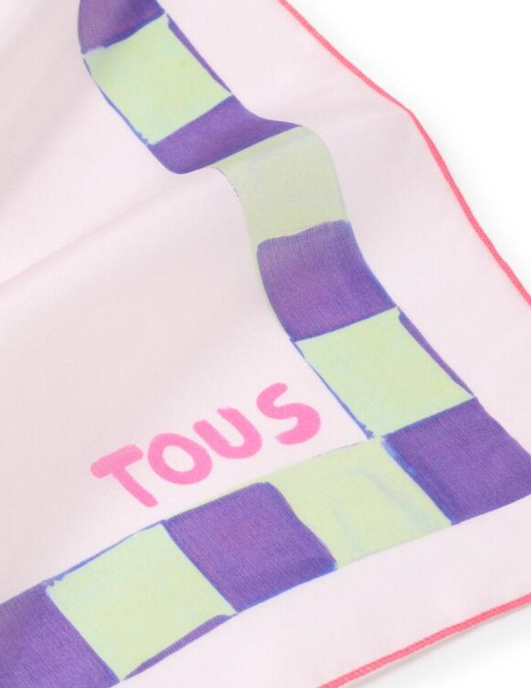 Pañuelo Tous Doris Rosa