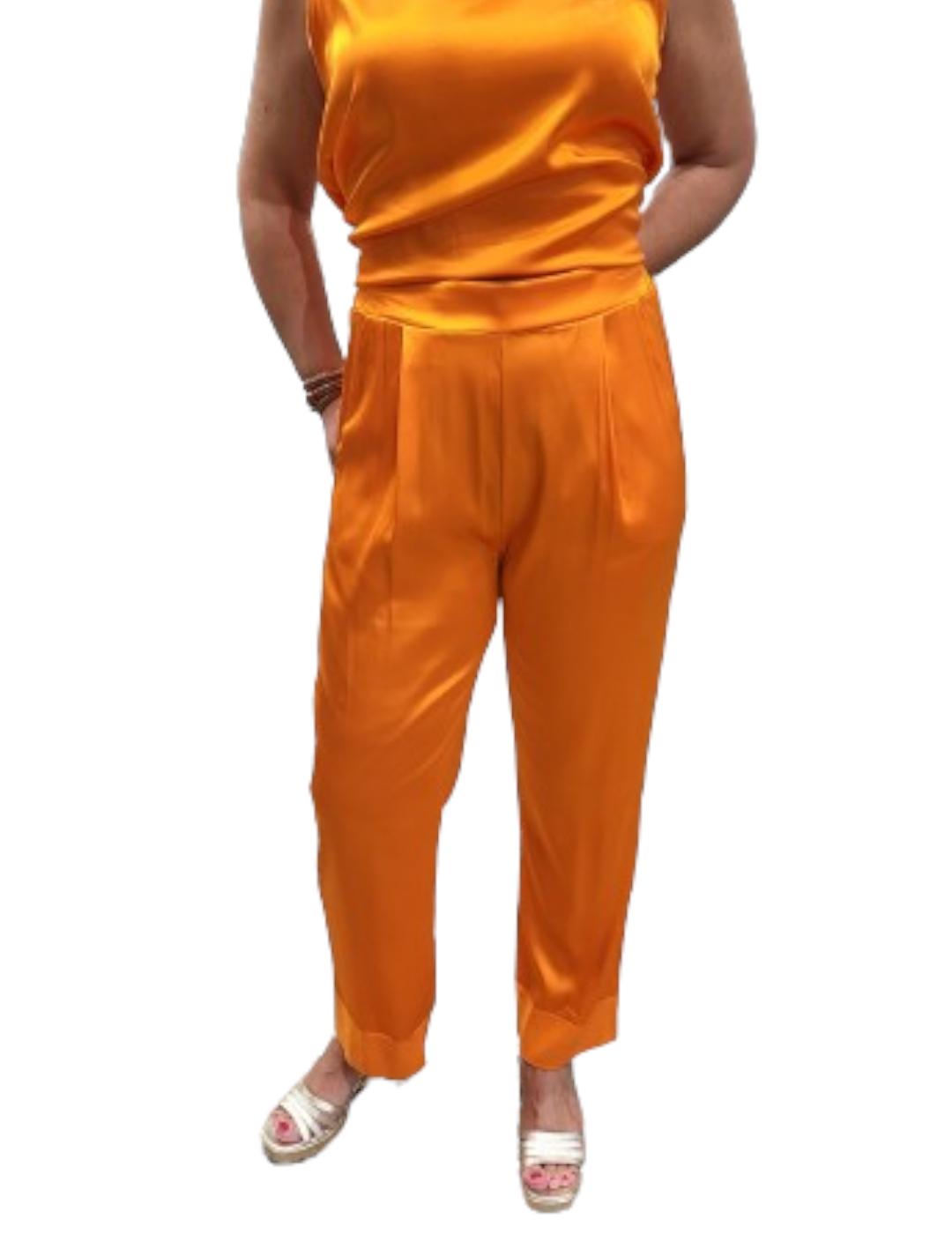 Pantalón Anonyme Designers Plume Naranja