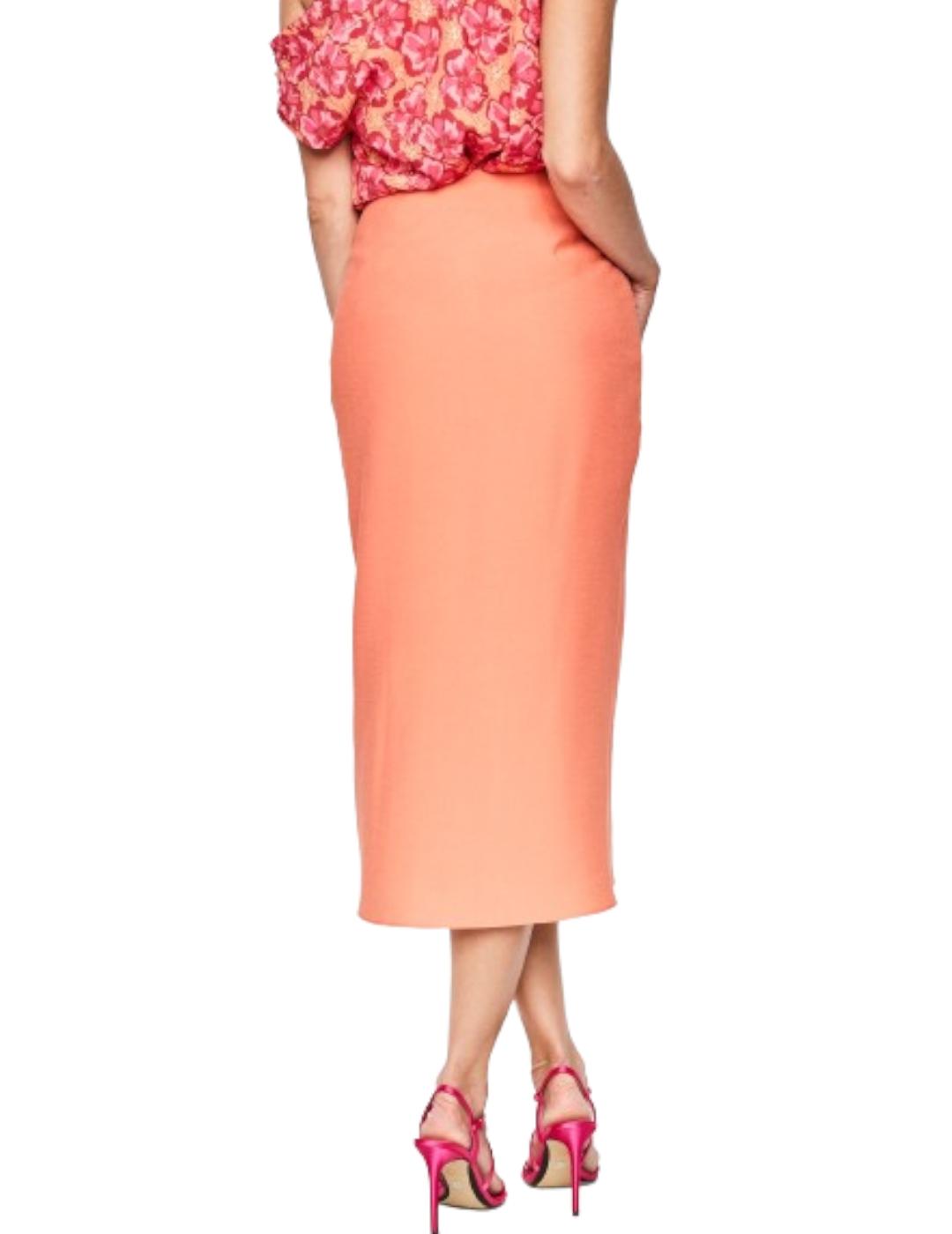 Falda &me Unlimited Andrea Naranja