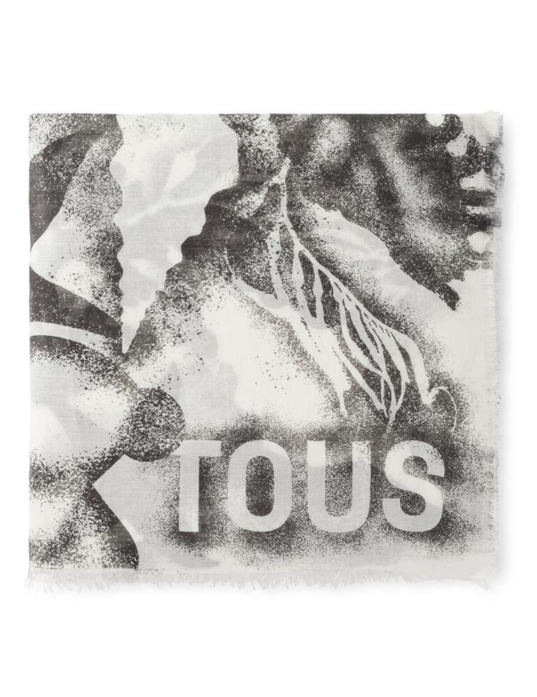 Foulard Tous Alda Negro-Beige