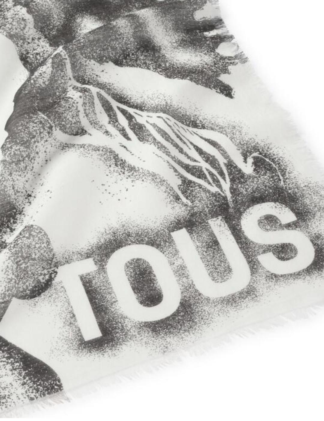 Foulard Tous Alda Negro-Beige