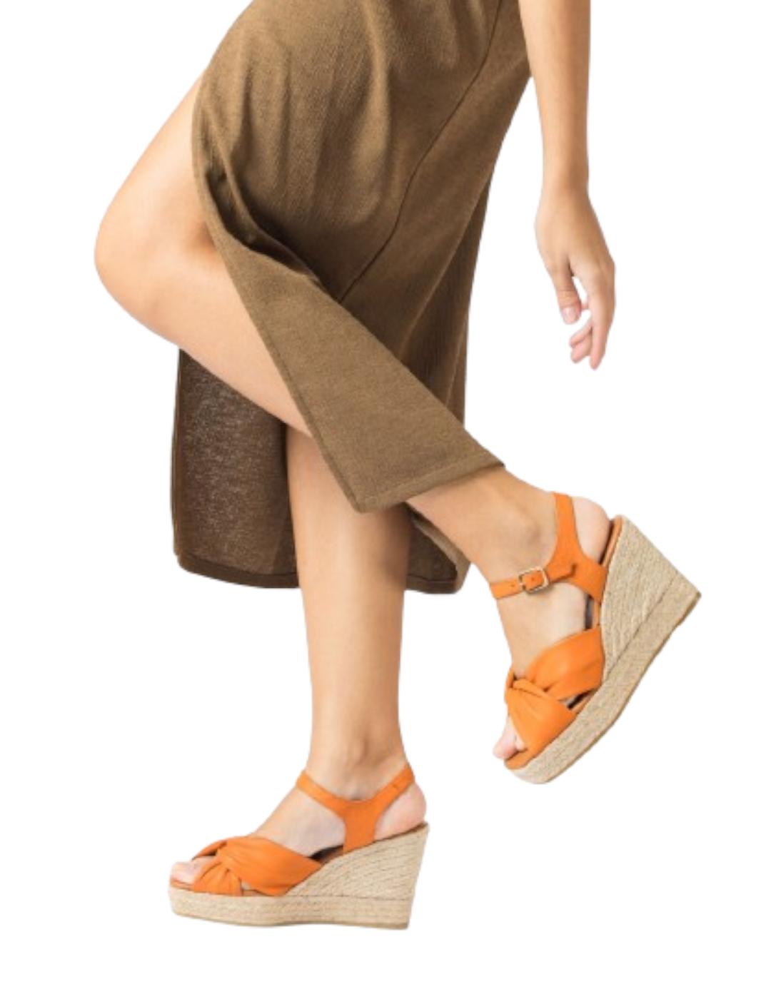 Alpargata Wonders Anakena Naranja