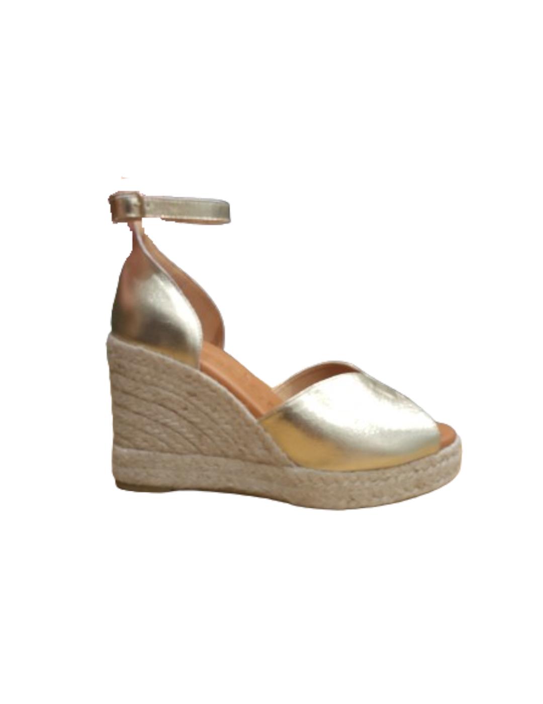 Alpargata Wonders Manly Dorado