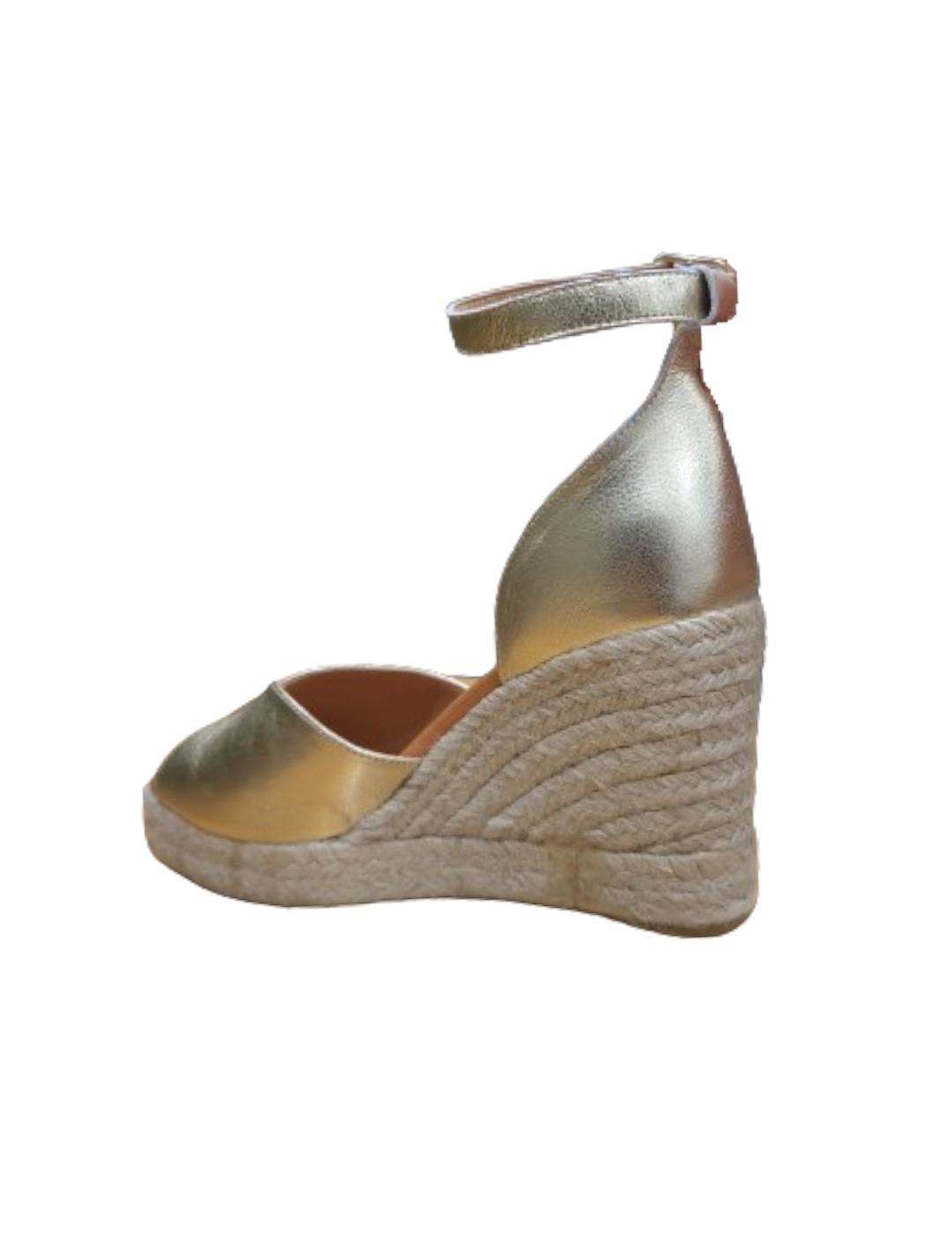 Alpargata Wonders Manly Dorado