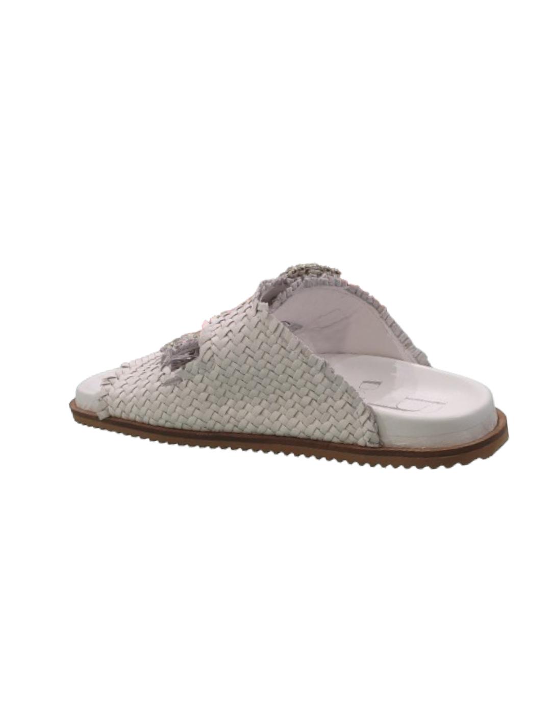 Sandalia BeFree Trenzada Blanco