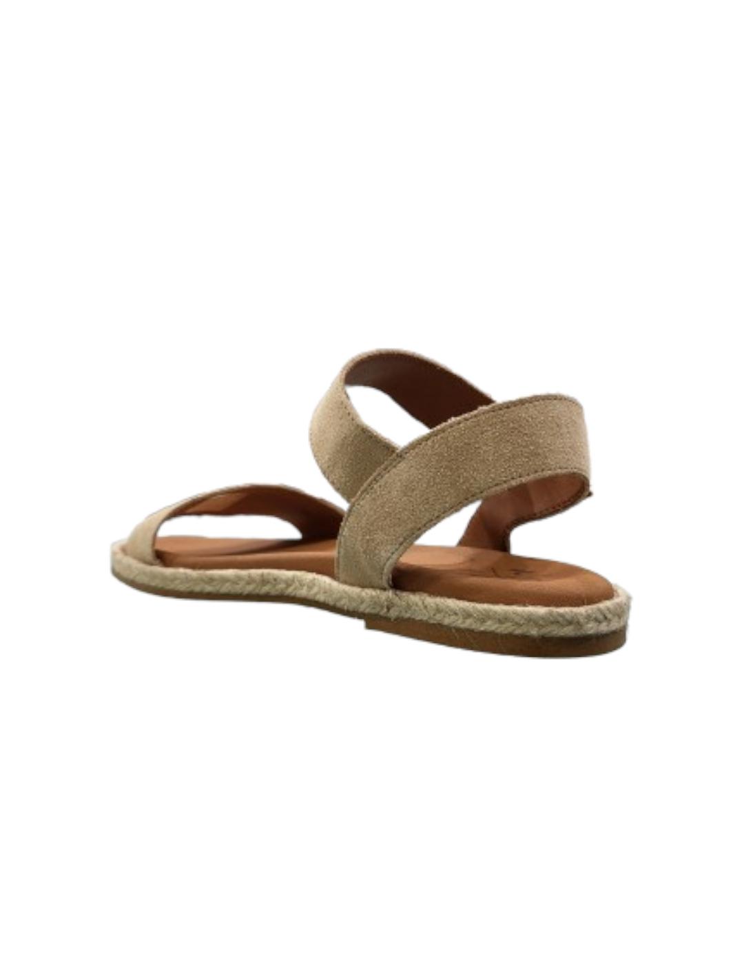 Sandalia Popa Bucegui Serraje Beige