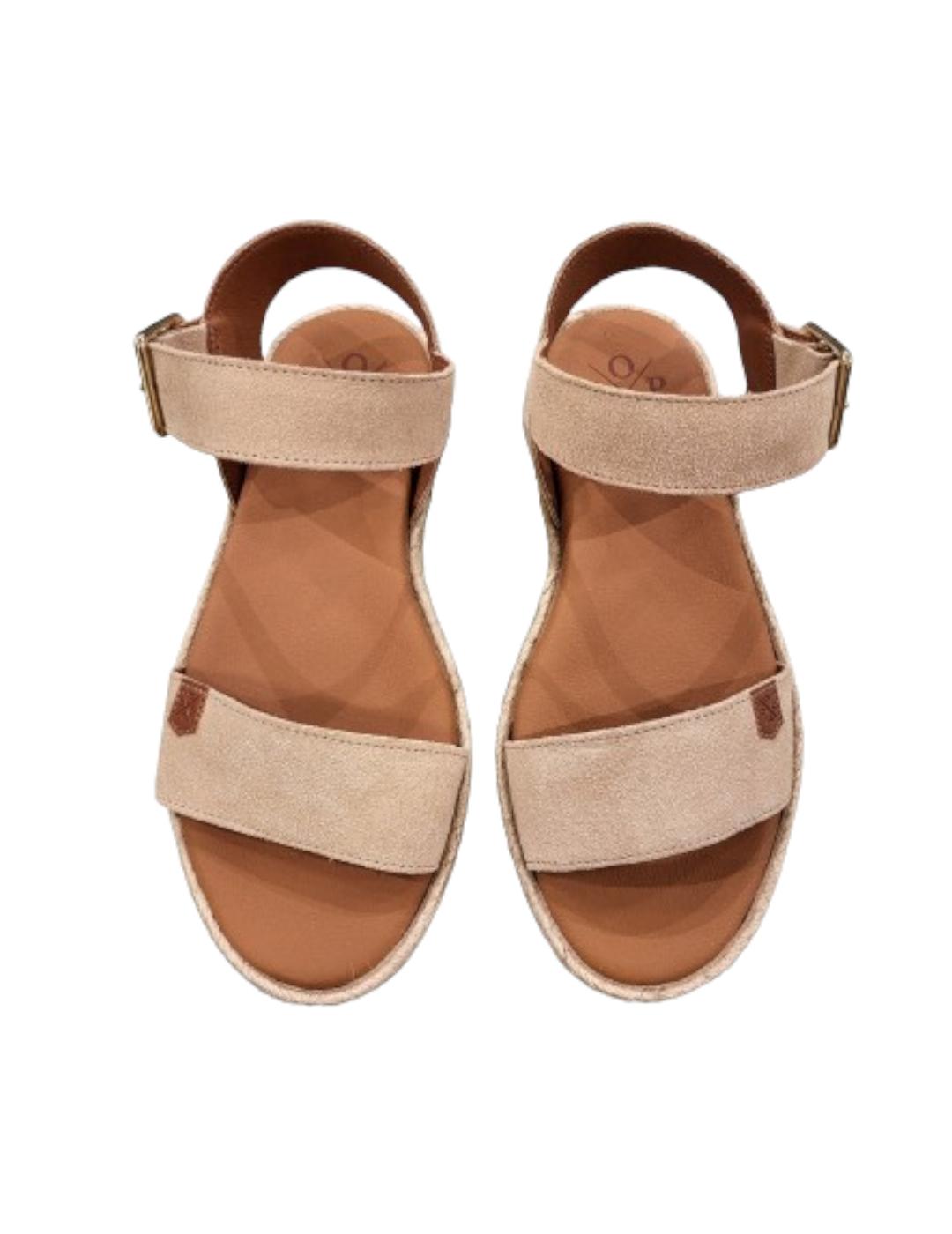 Sandalia Popa Bucegui Serraje Beige