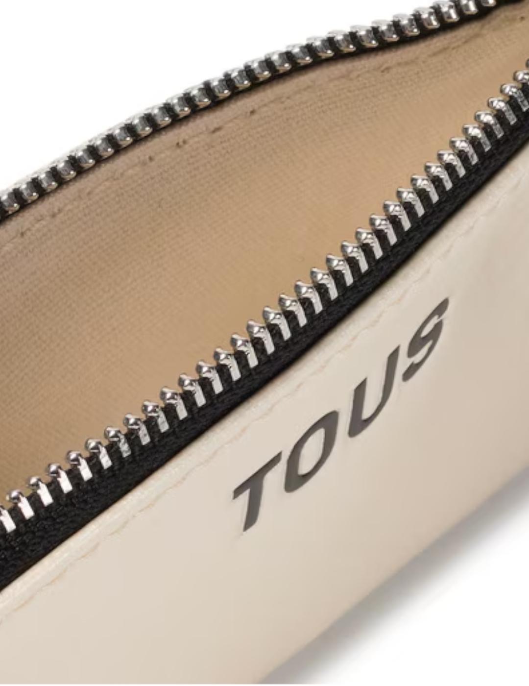 Monedero-Tarjetero Tous New Dorp Beige