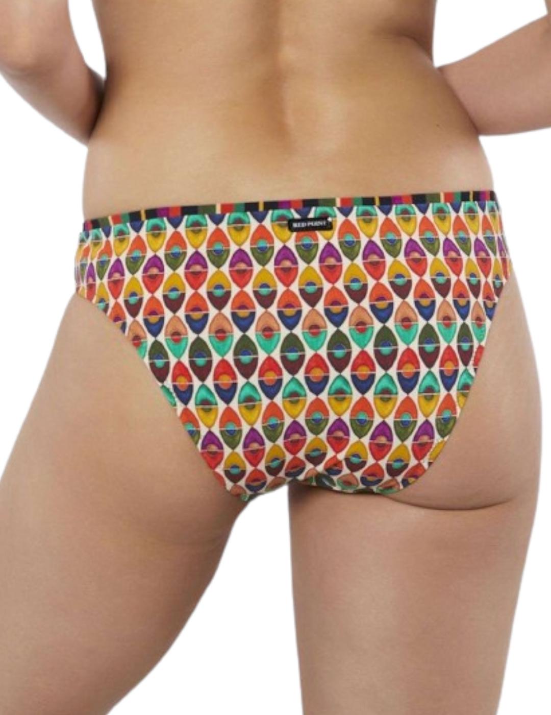 Bikini Red Point Panay Bando Aros Foam Multicolor