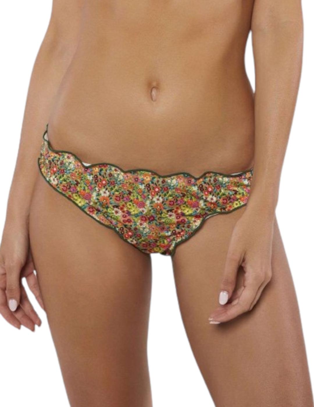Bikini Red Point Macao Top Aros Multicolor