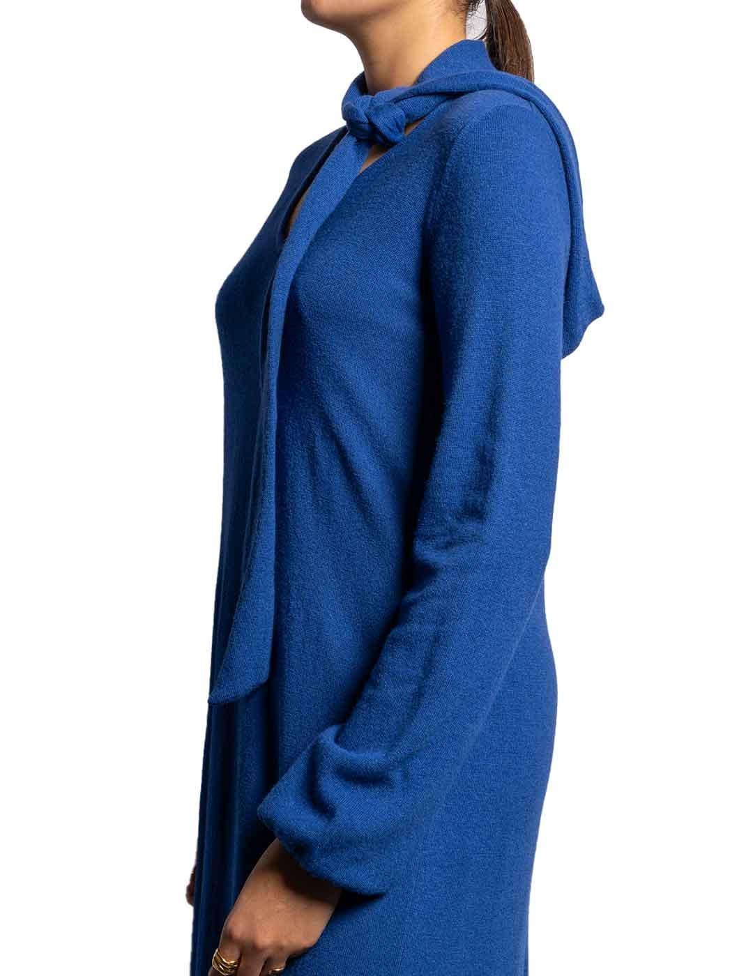 Vestido Pisonero Punto Lady Azul