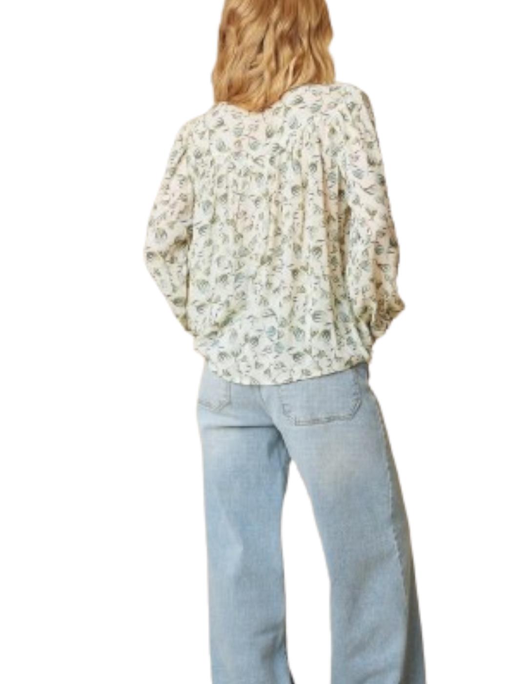 Blusa Indi&cold Gasa Crudo