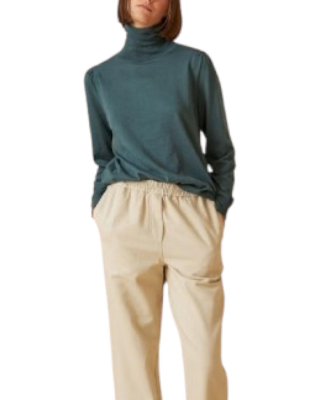 Jersey Indi-cold Básico Cisne Verde