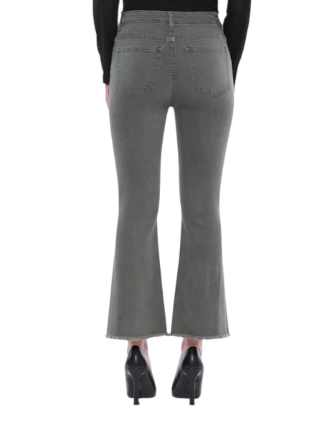 Pantalón Mimi-Muà Cropped Flare Verde