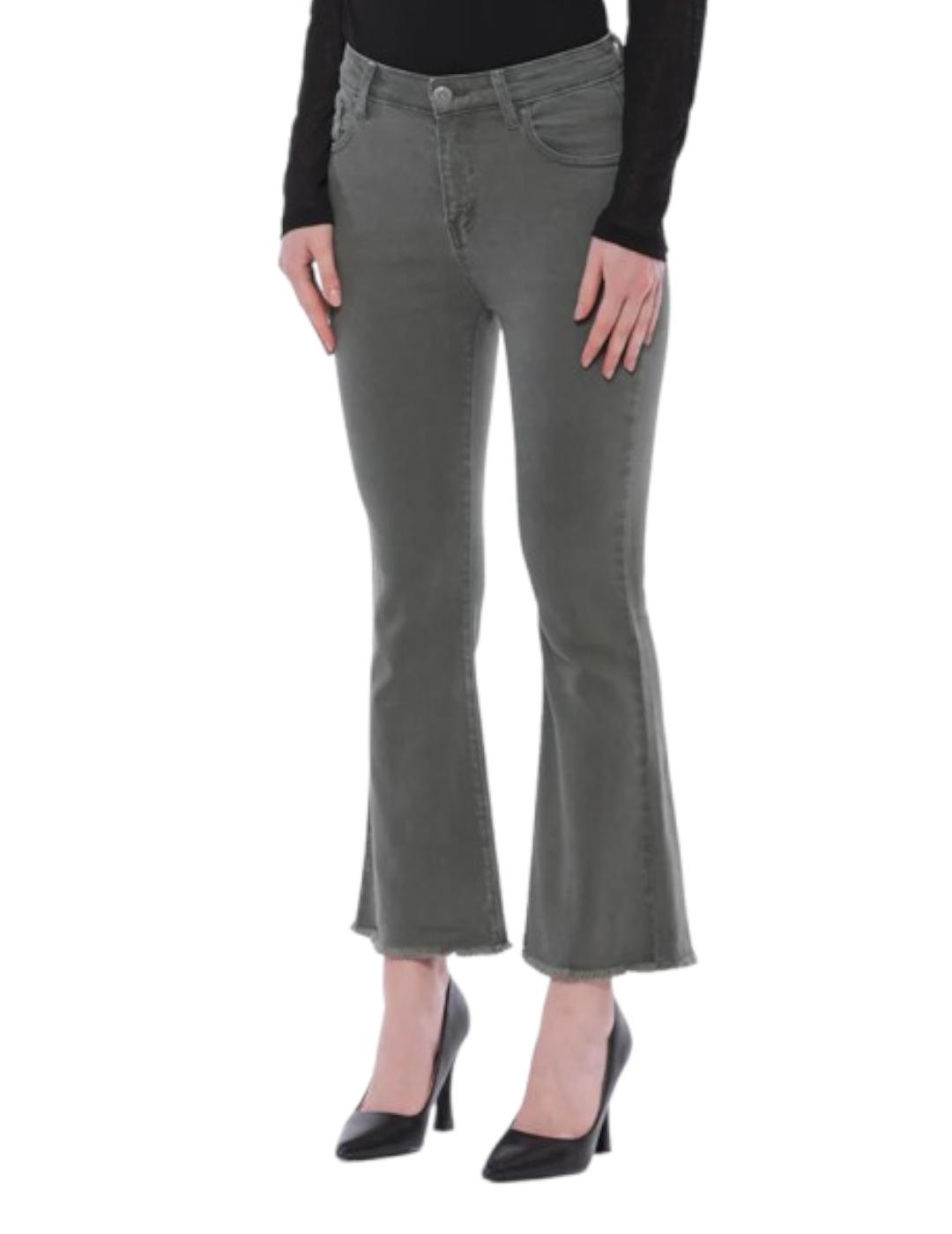 Pantalón Mimi-Muà Cropped Flare Verde