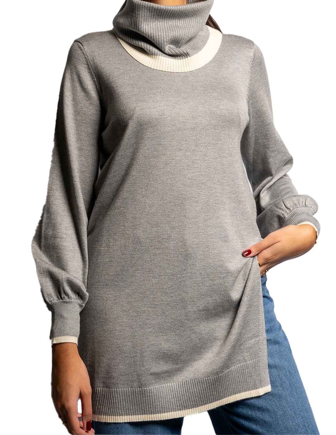 Jersey Mimi-Muà Largo Gris