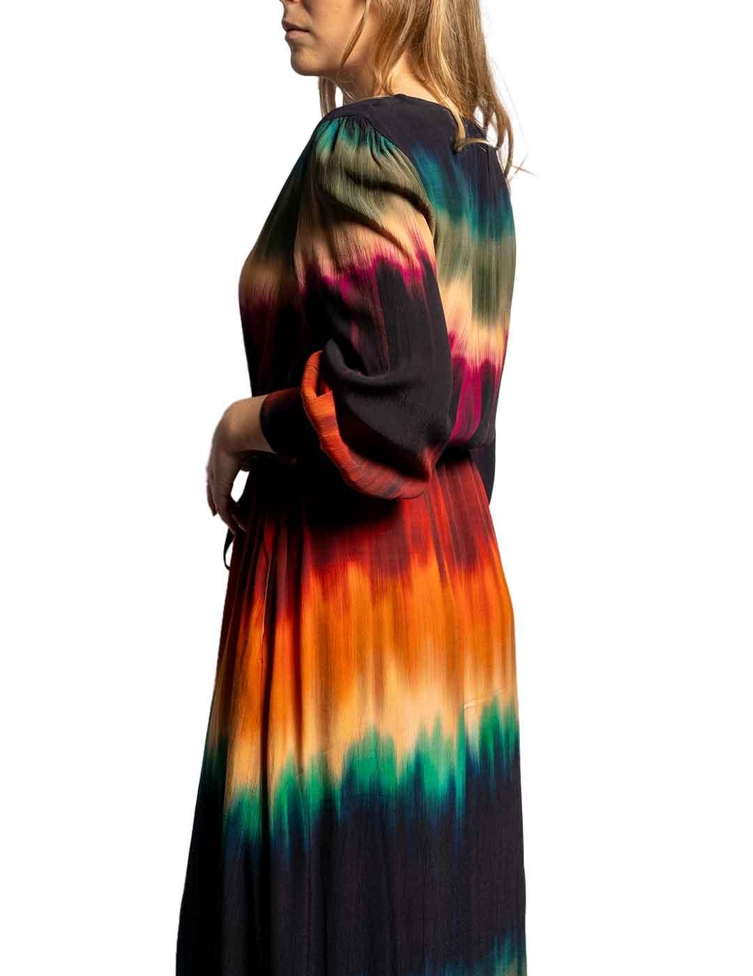 Vestido LeSun Tie Dye Negro