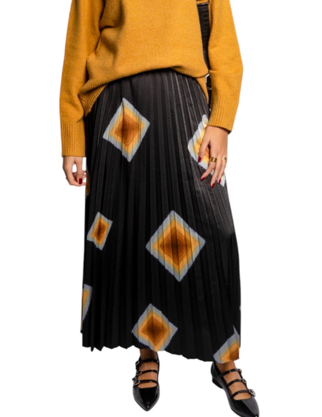 Falda Anonyme Designers Serena Negro