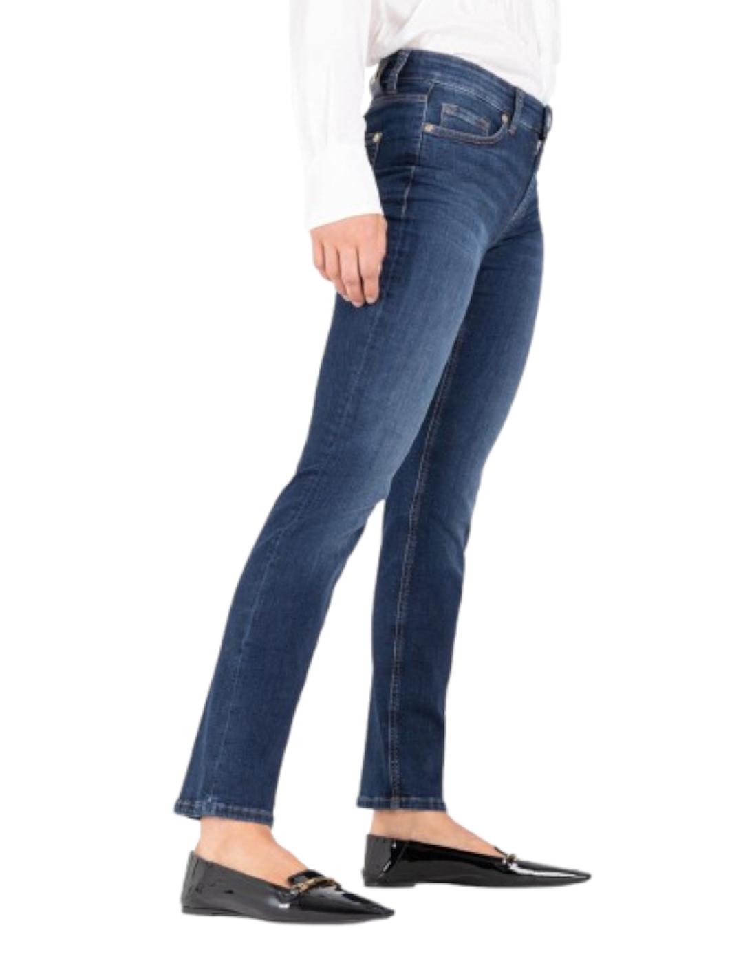 Pantalón Cambio Tejano Piper Long Azul