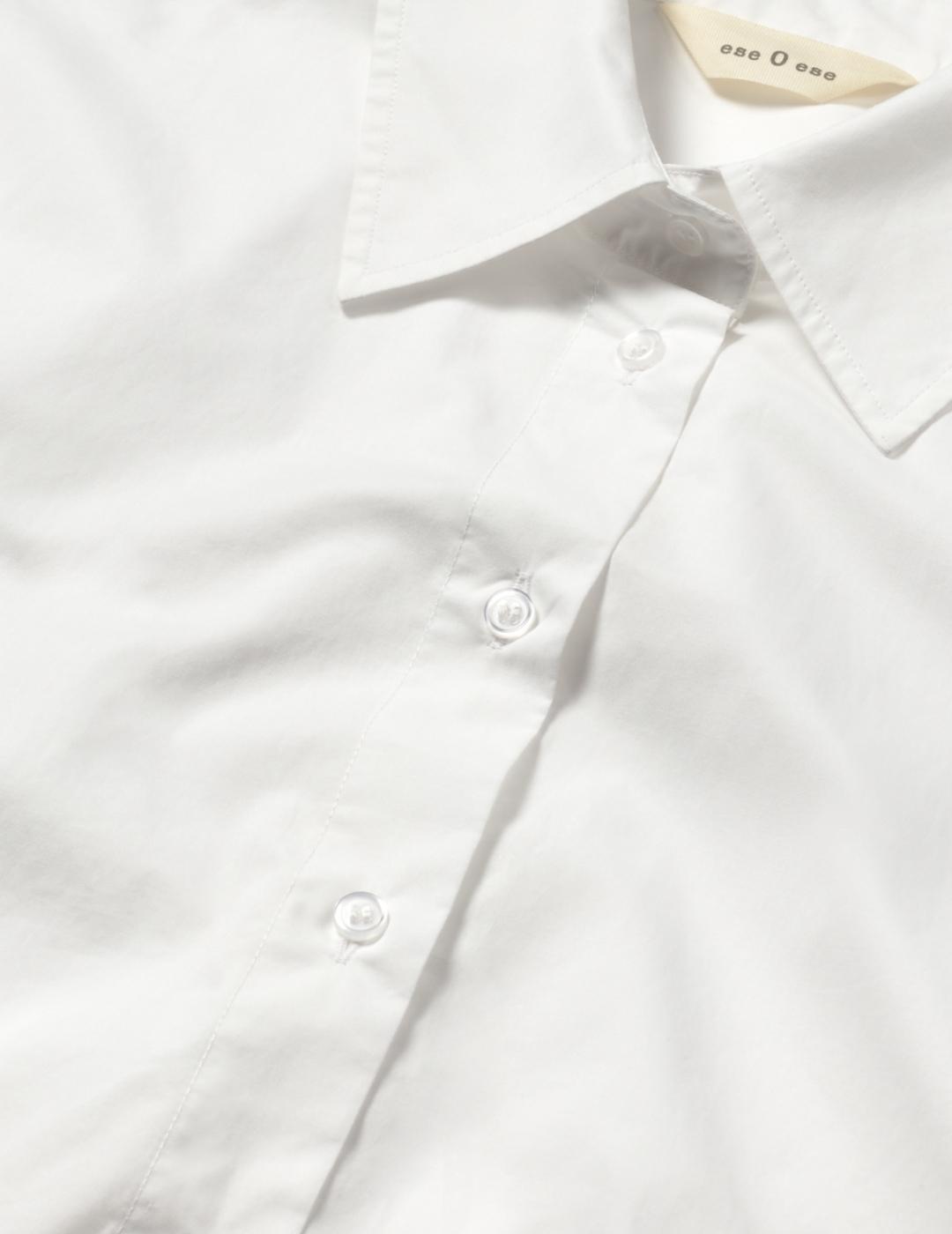 Camisa ese O ese Oversize Blanco